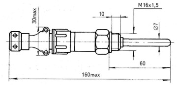 Эскиз термодатчика ПП-2