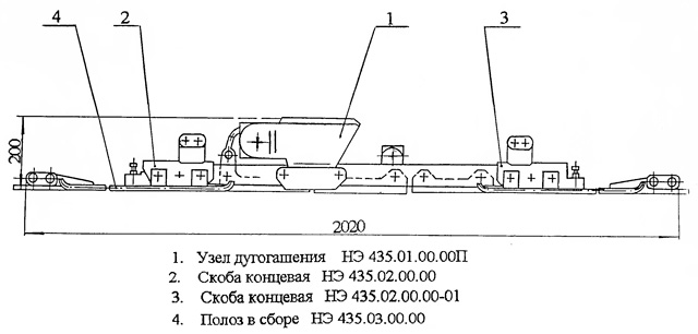 Рис1. Схематическое изображение изолятора СИТ-6 ДП НЭ