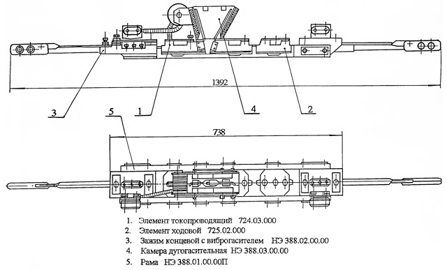 Рис.1. Схематическое изображение изолятора СИ-6ДП НЭ 388.00.00.00 П